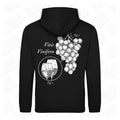 Wine | Black Hoodie - Wrong Crowd Artist merch