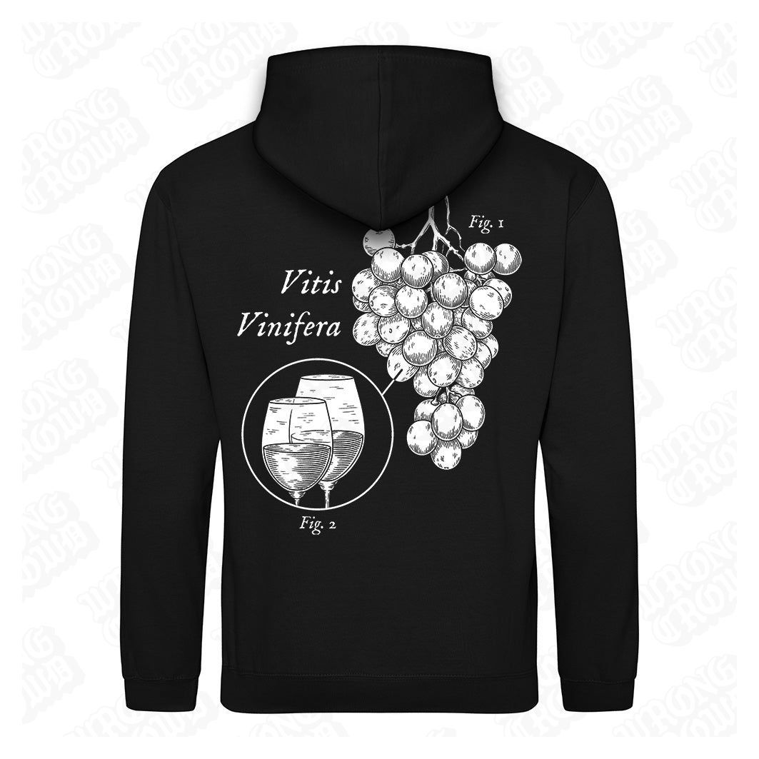 Wine | Black Hoodie - Wrong Crowd Artist merch