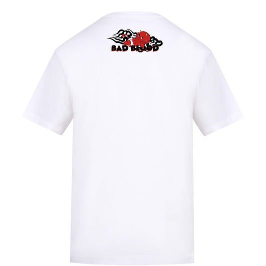 Devil boi big print regular fit tee | White | Duzzer 180gsm Regular Fit T-Shirt