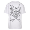 Mask | White | Oversized T-Shirt - Wrong Crowd Artist merch