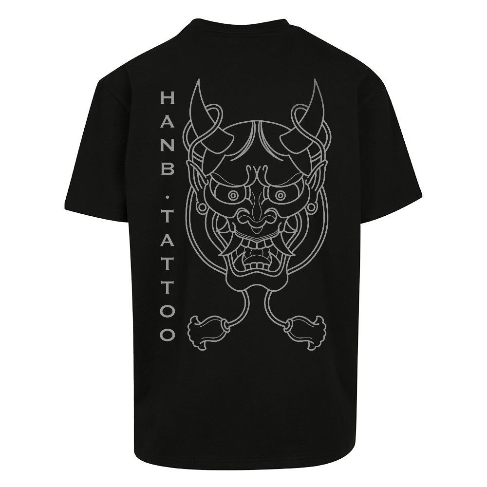 Face | Black | Oversized T-Shirt - Wrong Crowd Artist merch