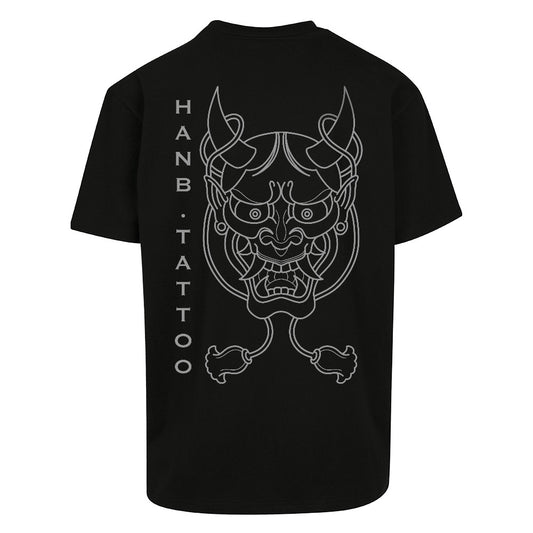 Face | Black | Oversized T-Shirt - Wrong Crowd Artist merch