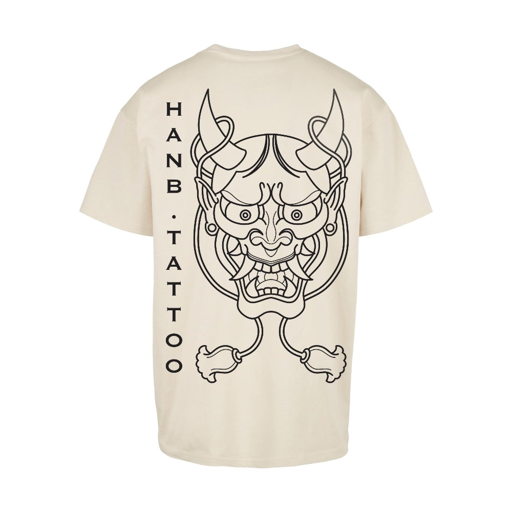 Mask | Sand | Oversized T-Shirt - Wrong Crowd Artist merch