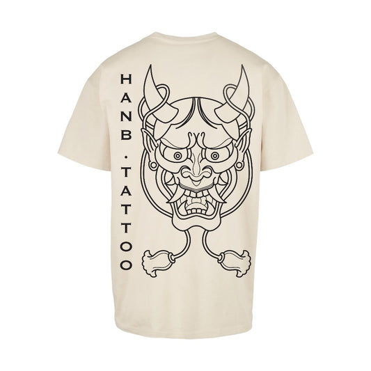 Mask | Sand | Oversized T-Shirt - Wrong Crowd Artist merch