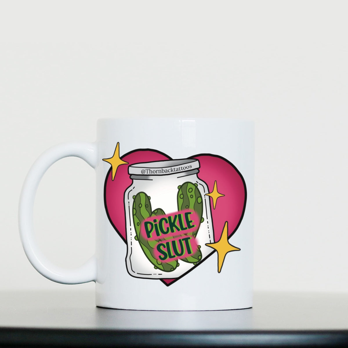 Pickle Slut Mug | White | 11oz Mug
