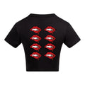 Rarer than rare | Black | Vixen Recycled Womens 240gsm Cropped Tee