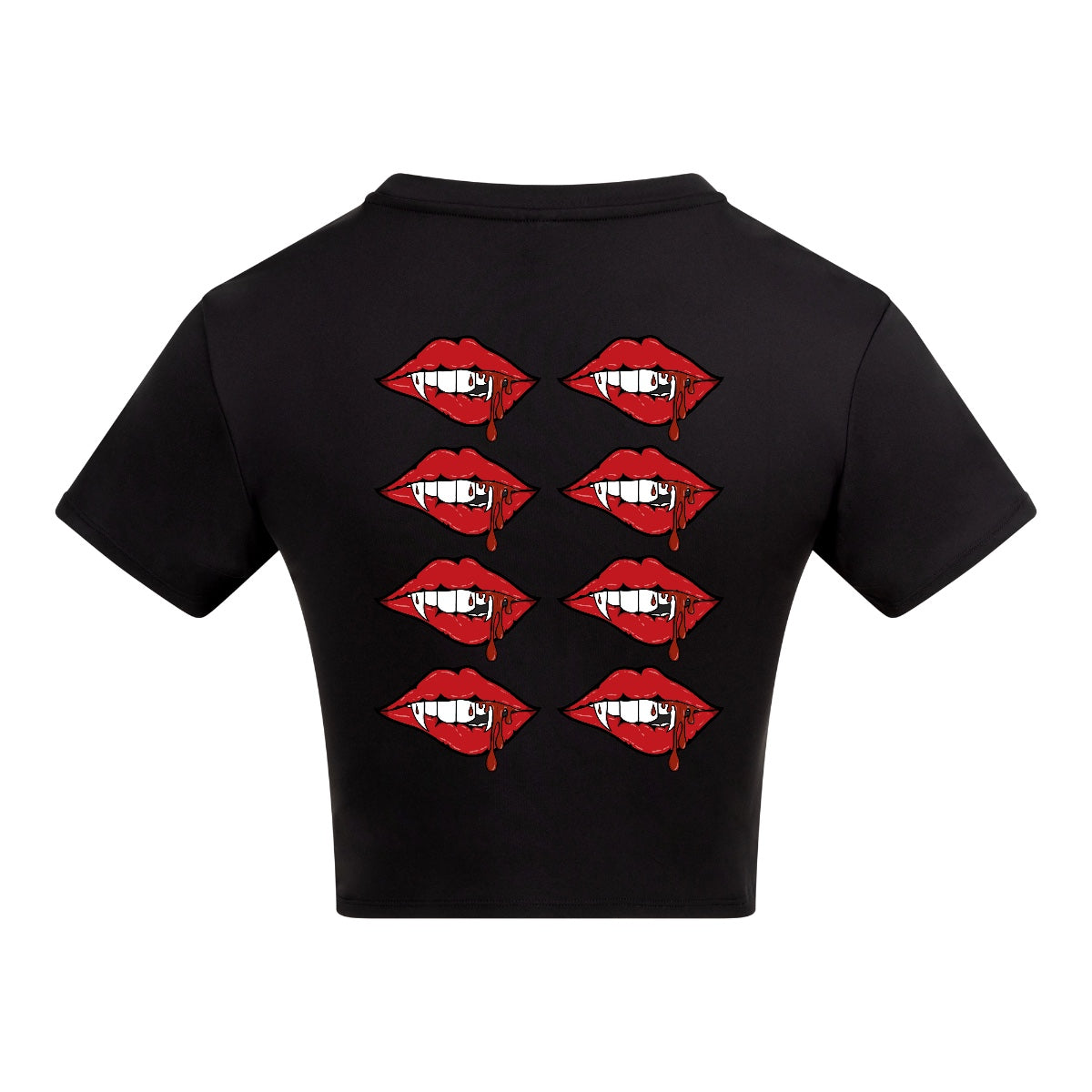 Rarer than rare | Black | Vixen Recycled Womens 240gsm Cropped Tee