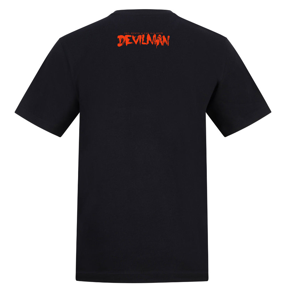 DEVILMAN | Black | Rizzer 150gsm Regular Fit T-Shirt - Wrong Crowd Artist merch