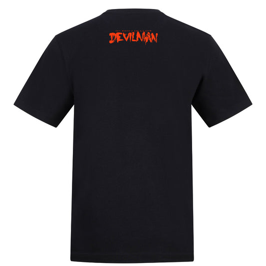 DEVILMAN | Black | Rizzer 150gsm Regular Fit T-Shirt - Wrong Crowd Artist merch