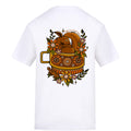 Sleepy Squirrel T-Shirt | White | Duzzer 180gsm Regular Fit T-Shirt