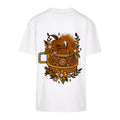 Sleepy Squirrel T-Shirt | White | Dunker 240gsm Oversized T-Shirt