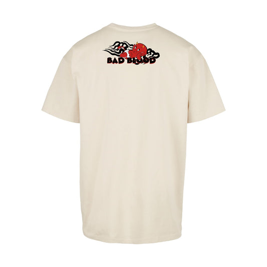 Devil boi big print | Sand | Oversized T-Shirt