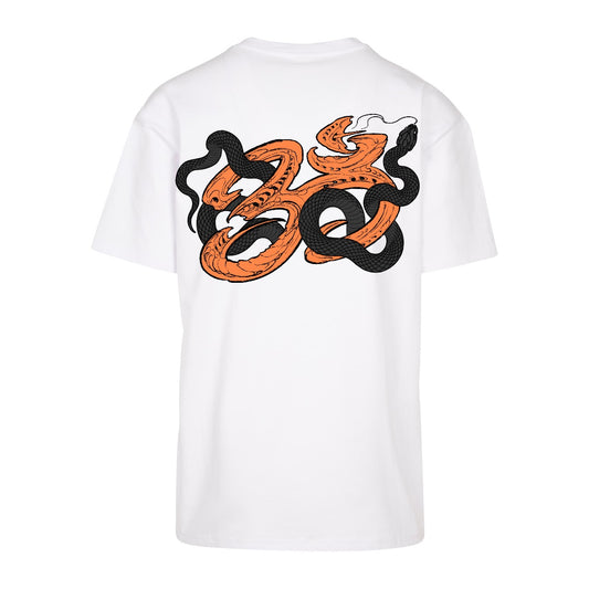 Om | White | Dunker 240gsm Oversized T-Shirt