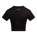 Where Style Meets Magic | Black | Vixen Recycled Womens 240gsm Cropped Tee