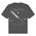 Weave It Out Tee | Charcoal | Breezer 180gsm Oversized T-Shirt