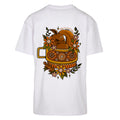 Sleepy Squirrel T-Shirt | White | Oversized T-Shirt