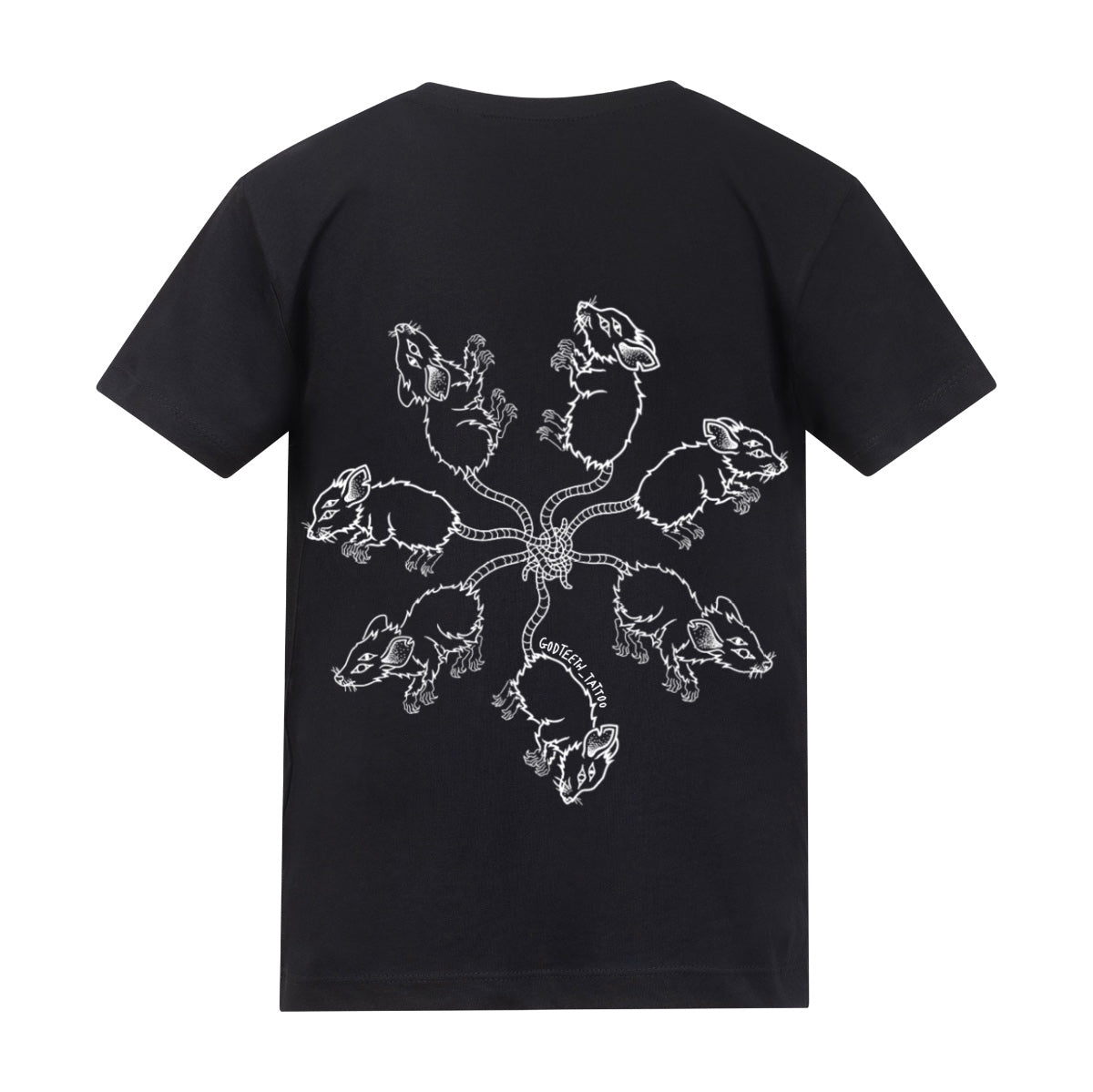 KIDS ratking thrash tshirt | Black | Rascal Kids Premium Midweight 180gsm Tee