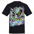 Eagle tee | Black | Duzzer 180gsm Regular Fit T-Shirt - Wrong Crowd Artist merch