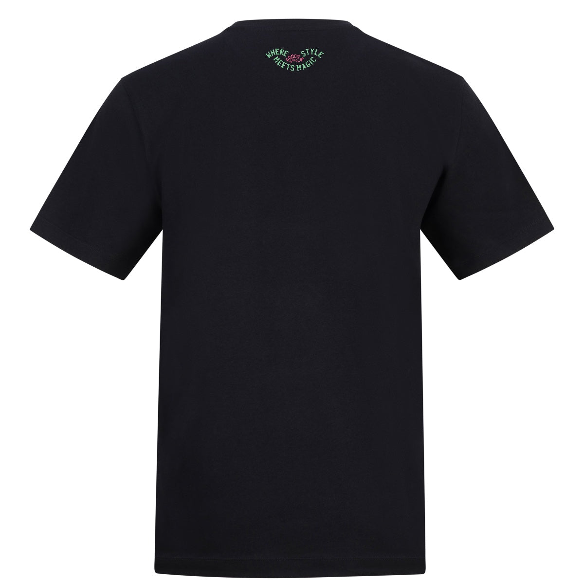 Where Style Meets Magic | Black | Rizzer 150gsm Regular Fit T-Shirt