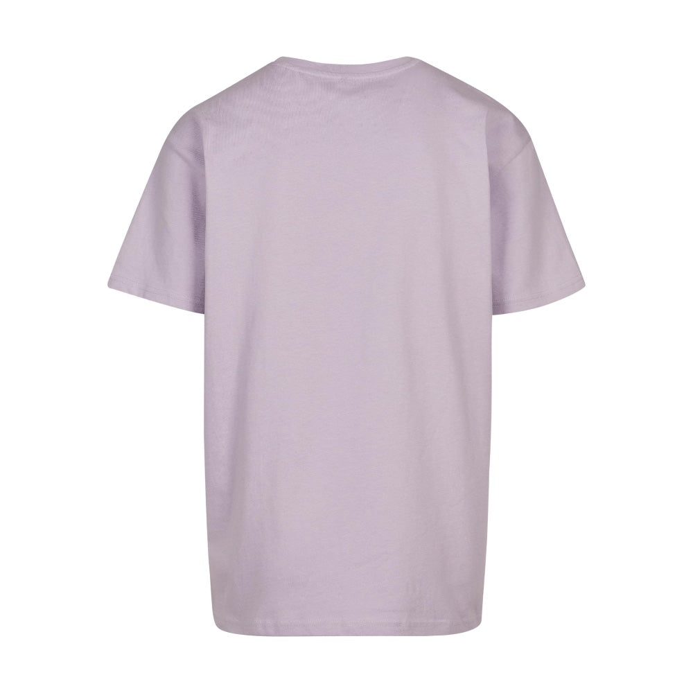 Don’t Talk To Me Black Tee | Lilac | Dunker 240gsm Oversized T-Shirt