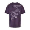Pierced petal | Purple Night | Dunker 240gsm Oversized T-Shirt - Wrong Crowd Artist merch