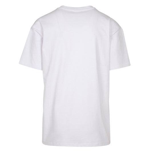 Bold Bright Leatherman | White | Oversized T-Shirt - Wrong Crowd Artist merch