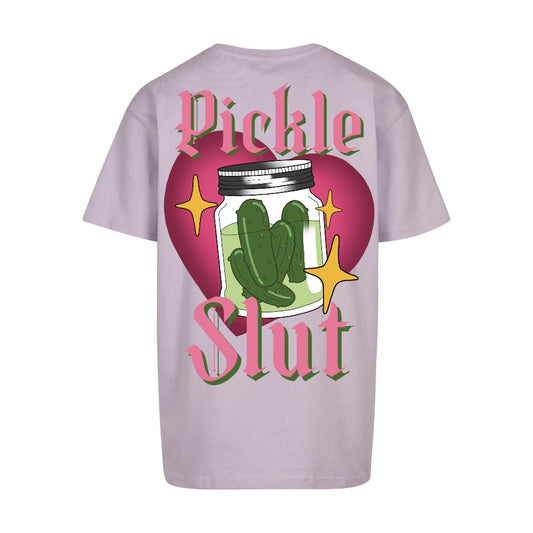 Special Edition Pickle Slut | Lilac | Dunker 240gsm Oversized T-Shirt