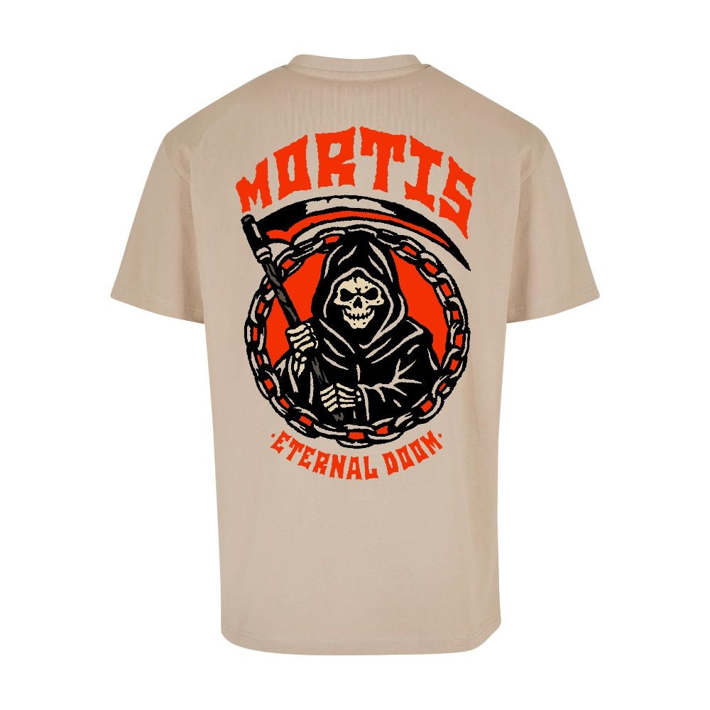 Mortis Reaper | Wet Sand | Dunker 240gsm Oversized T-Shirt