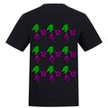 Wild Cherry | Black | Rizzer 150gsm Regular Fit T-Shirt