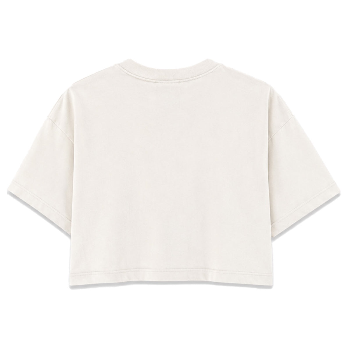 Poison Bottle | Vintage Washed White | Rogue Womens 220gsm Washed Cropped Tee