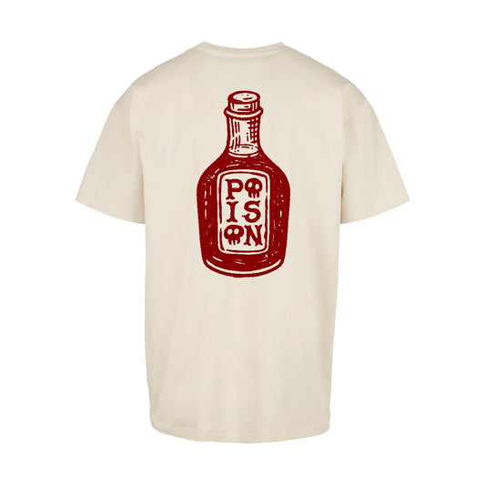 Poison Bottle | Sand | Oversized T-Shirt