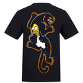 Fiend Clwb Homer Panther | Black | Rizzer 150gsm Regular Fit T-Shirt - Wrong Crowd Artist merch