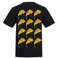 Death by Pizza | Black | Rizzer 150gsm Regular Fit T-Shirt