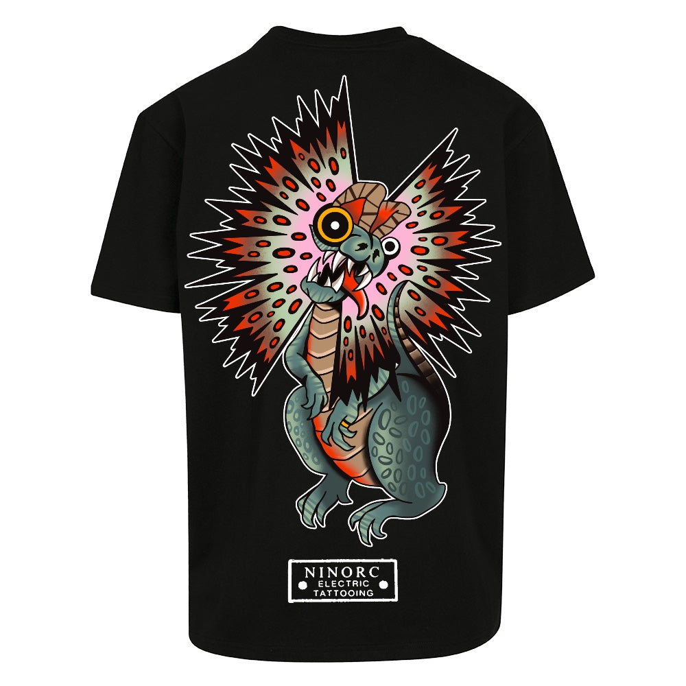 The Apex Collaboration: Dino x Ninorc 2026 | Black | Oversized T-Shirt