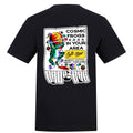Frogs In Your Area Tee | Black | Duzzer 180gsm Regular Fit T-Shirt