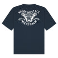 Where Style Meets Magic | Petrol Blue | Breezer 180gsm Oversized T-Shirt