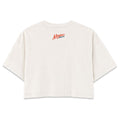 Magic Happens | Vintage Washed White | Rogue Womens 220gsm Washed Cropped Tee