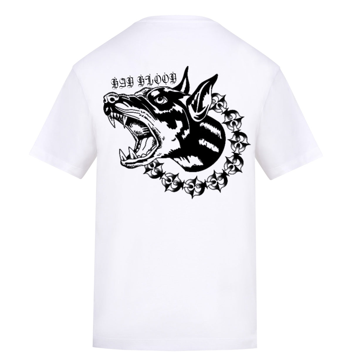 Dog tee | White | Rizzer 150gsm Regular Fit T-Shirt