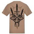 Moth x Knives | Desert Sand | Duzzer 180gsm Regular Fit T-Shirt