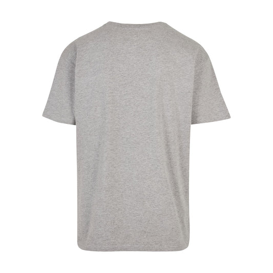 Skull Butterfly Tee | Grey | Dunker 240gsm Oversized T-Shirt - Wrong Crowd Artist merch