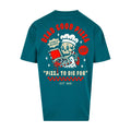 Dead Good Pizza | Oversized Retro Green T-Shirt | Retro Green | Dunker 240gsm Oversized T-Shirt