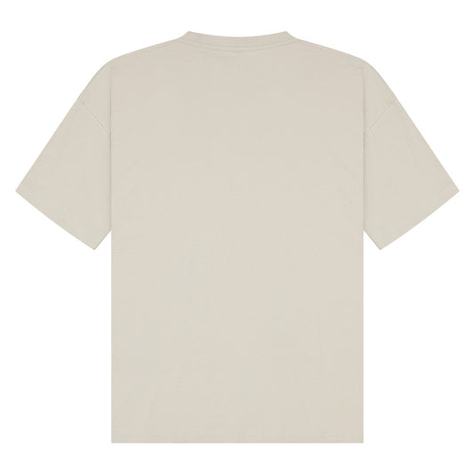 Floral Surprise | Stone | Breezer 180gsm Oversized T-Shirt - Wrong Crowd Artist merch