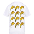Death by Pizza | White | Rizzer 150gsm Regular Fit T-Shirt