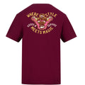 Where Style Meets Magic | Burgundy | Duzzer 180gsm Regular Fit T-Shirt