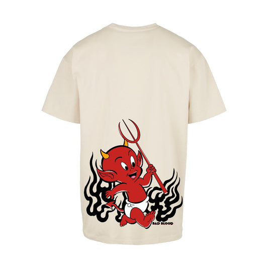 Devil boi tee | Sand | Oversized T-Shirt