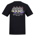 Big Dogs Tee | Black | Duzzer 180gsm Regular Fit T-Shirt - Wrong Crowd Artist merch