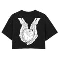 Twilight | Washed Black | Rogue Womens 220gsm Washed Cropped Tee