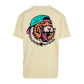 Rad Tiger | Oversized Soft Yellow T-Shirt | Soft Yellow | Dunker 240gsm Oversized T-Shirt