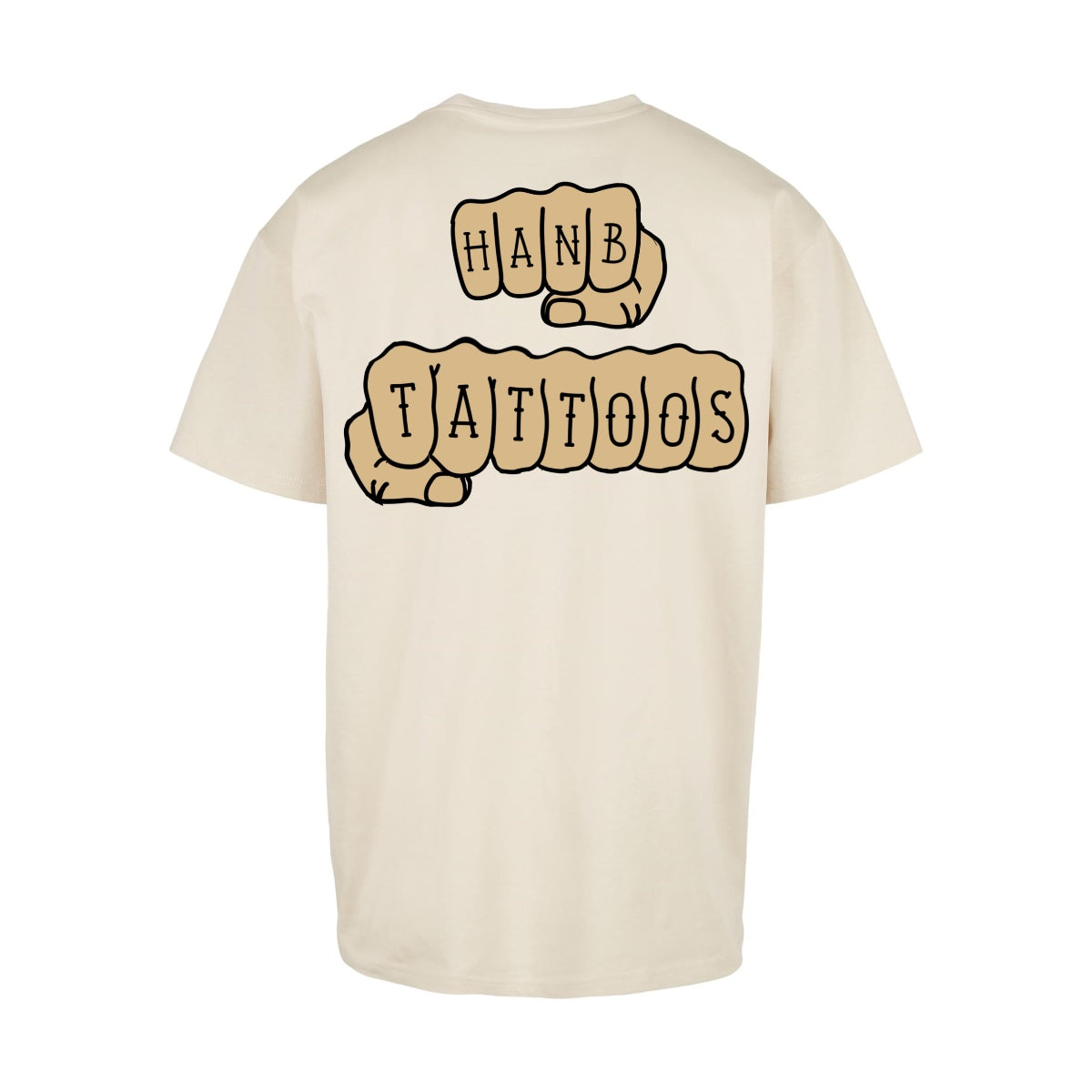 Knuckles | Sand | Oversized T-Shirt