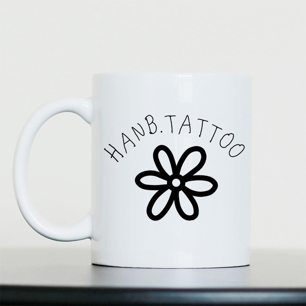 Flower | White | 15oz Mighty Mug - Wrong Crowd Artist merch